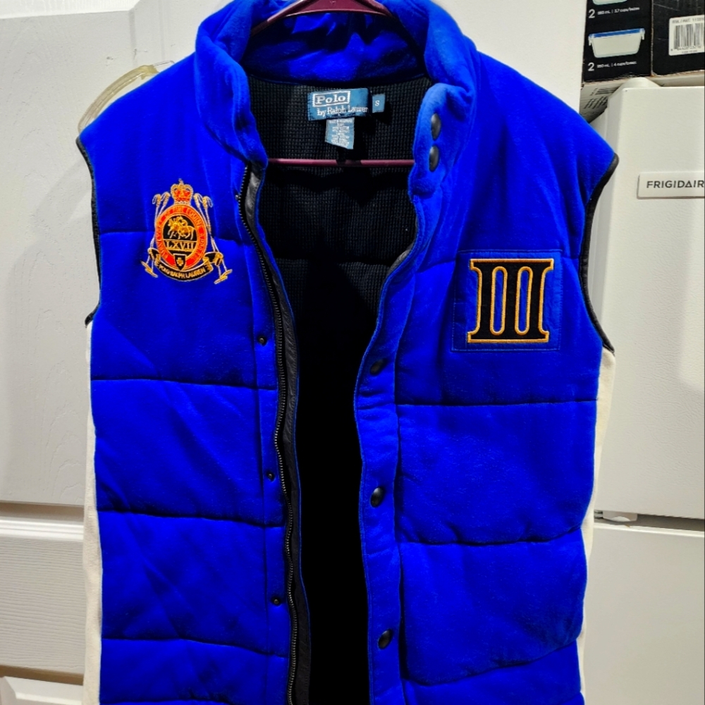 Polo Ralph Lauren Blue Puffer Vest